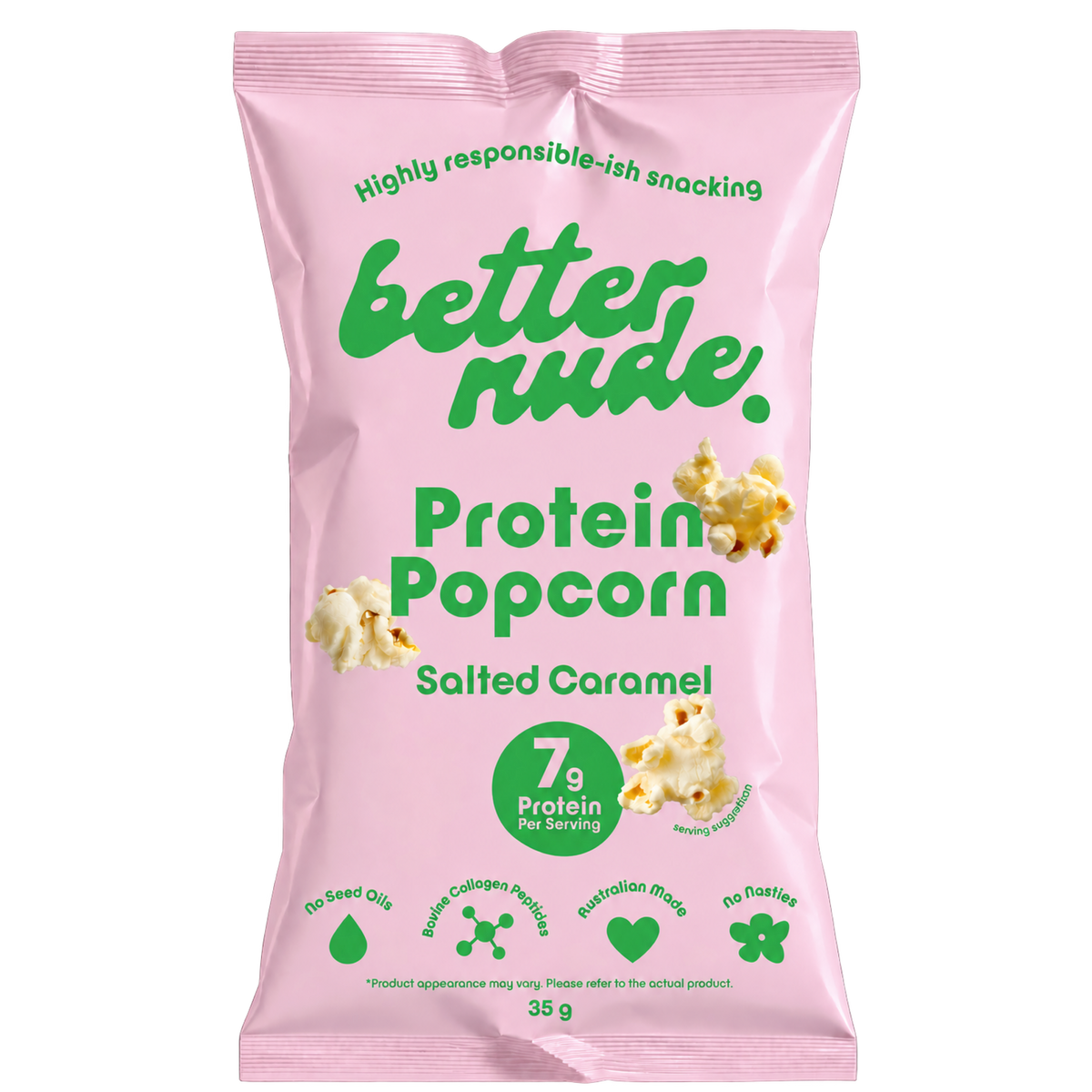 Salted Caramel Protein Popcorn